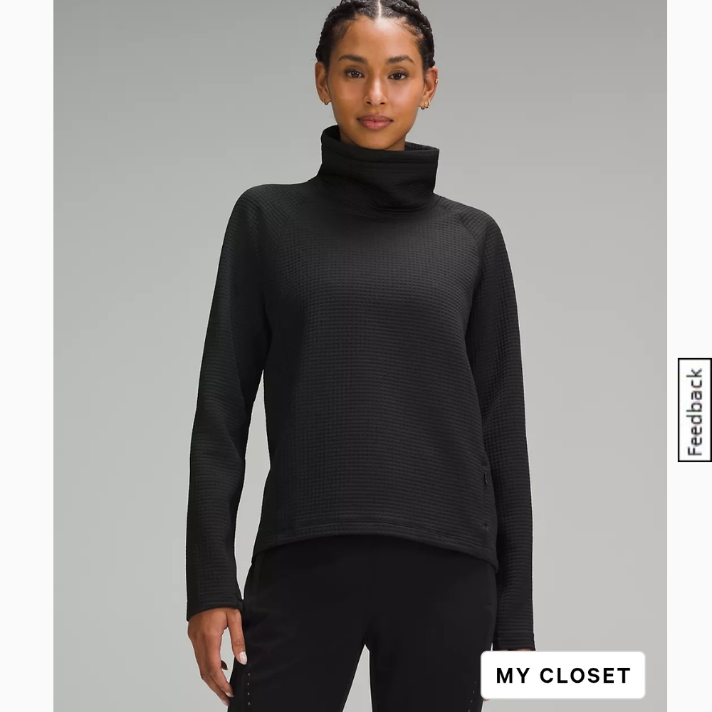 Women's Black Turtleneck Sweater